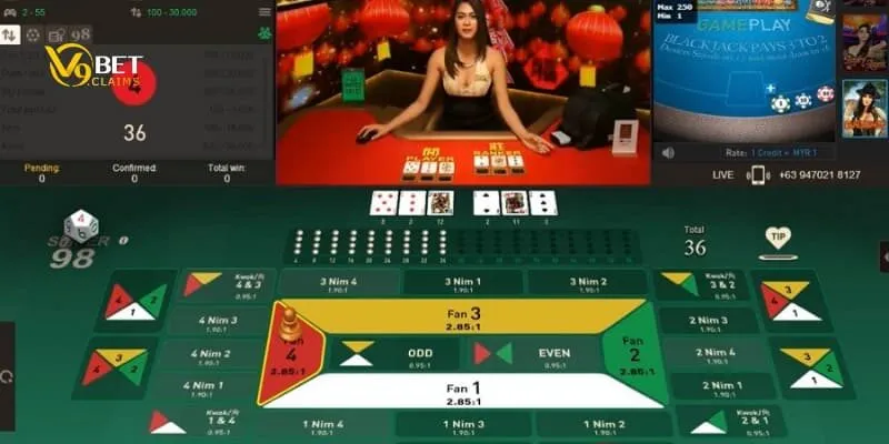 Fantan - Hướng dẫn cách chơi Fantan ăn tiền 100% 3 Luật chơi Fantan cơ bản mới nhất