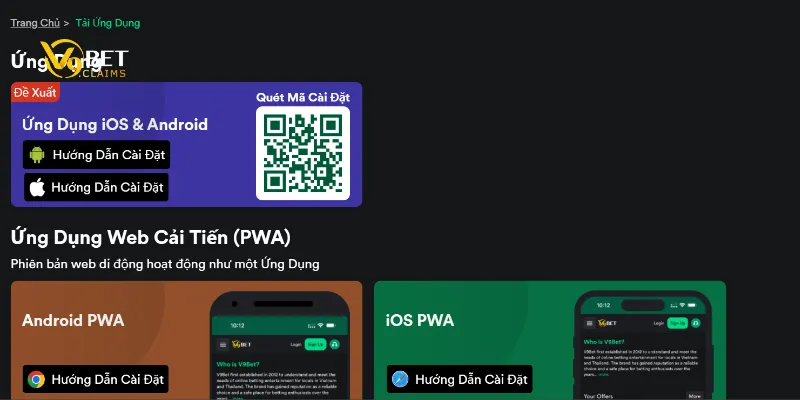 Hướng Dẫn Chi Tiết Tham Gia Nhà Cái V9BET: Đăng Ký, Nạp/Rút Tiền Và Tải App Dễ Dàng Nhất 2025 7 Hướng Dẫn Tải App V9BET Tiện Lợi