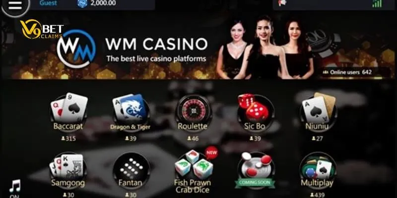 Khám phá Sảnh WM Live Casino - Tận hưởng game bài giải trí trực tuyến tại V9BET 2 Những đặc điểm nổi bật mà Sảnh WM Live Casino có được